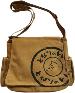 Korean Canvas Shoulder Bag for Men - Large Capacity Computer Casual Bag