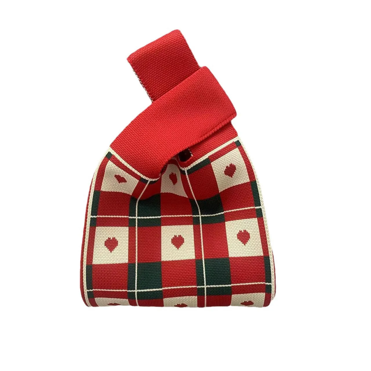 Korean Style Woolen Yarn Fashion Simple Handbags