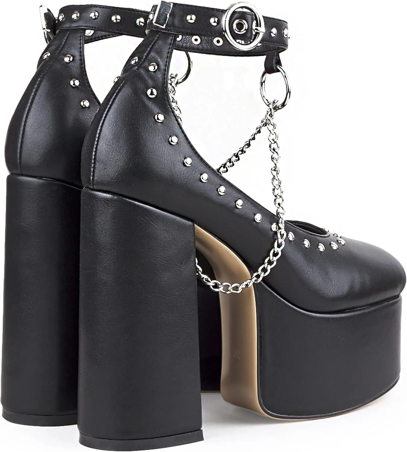 LAMODA Women's Platform Court Shoe