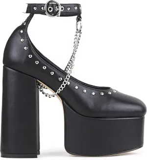 LAMODA Women's Platform Court Shoe
