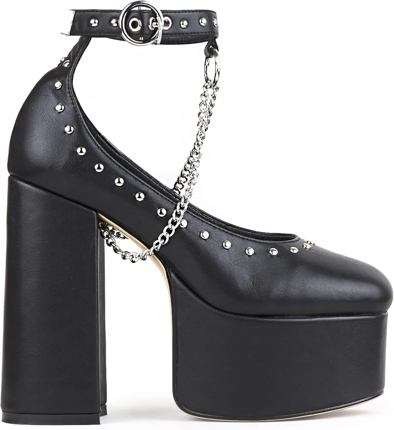 LAMODA Women's Platform Court Shoe