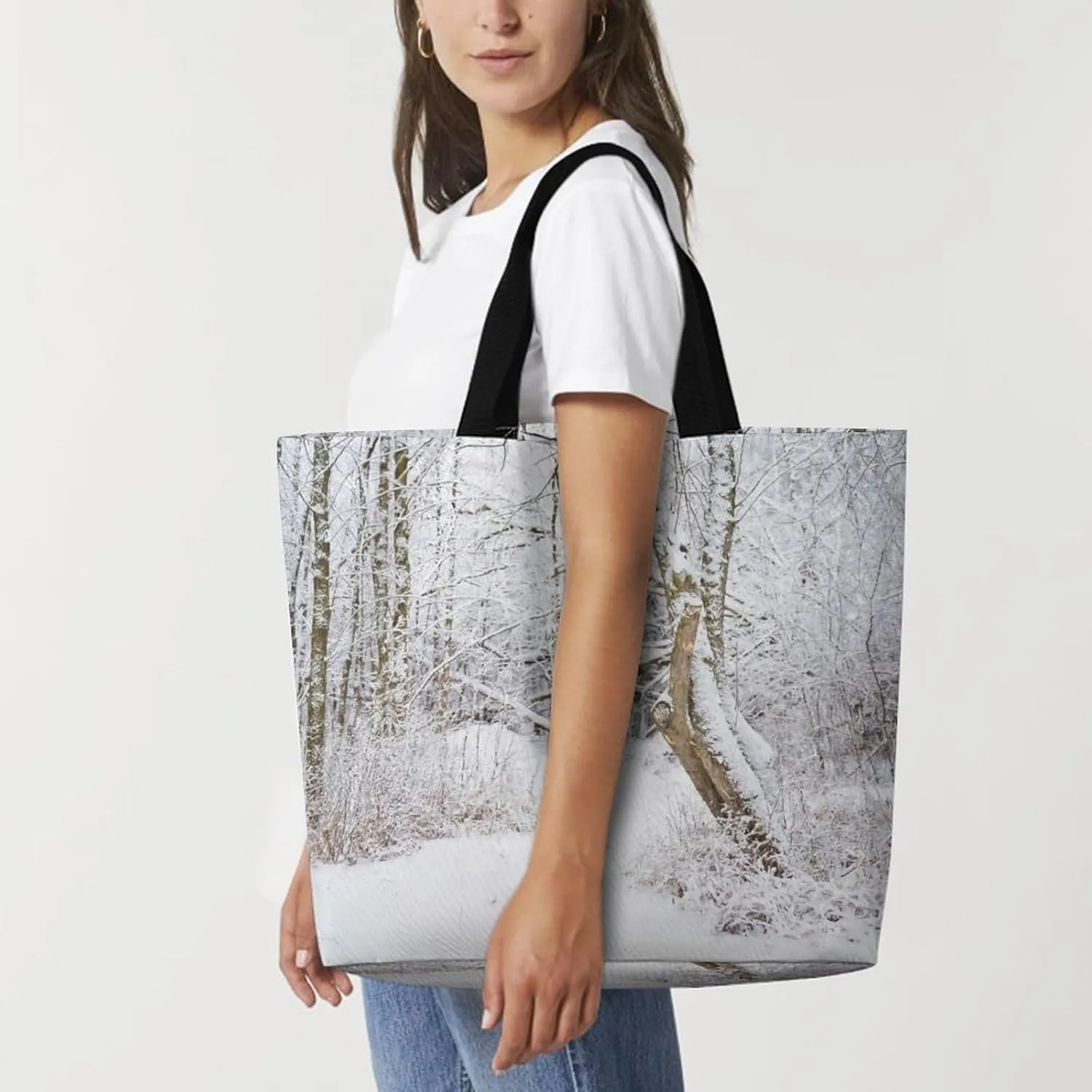 Large Capacity Shopping Tote Bag for Women, Girls
