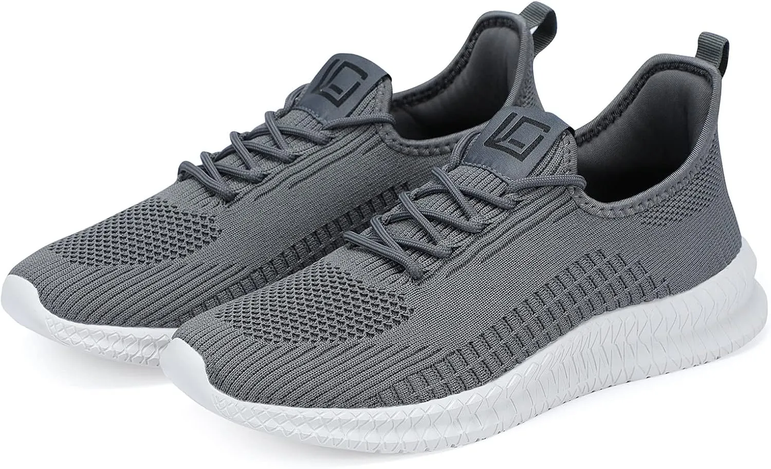 LCGJR Men's Running Shoes Ultra Lightweight Breathable Comfortable Walking Shoes Casual Fashion Sneakers Mesh Workout Shoes