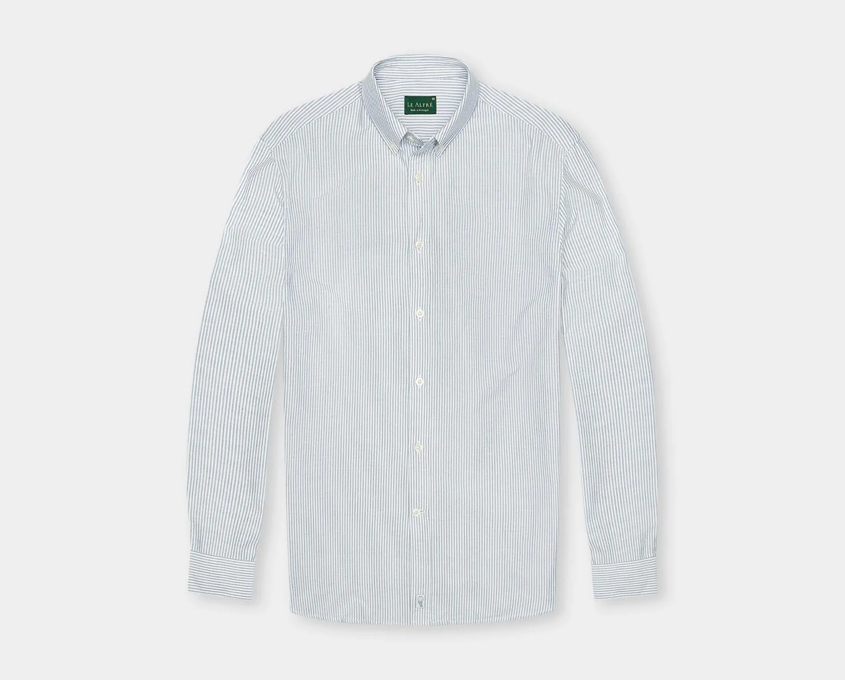'Le Stripe' Oxford Shirt - Navy