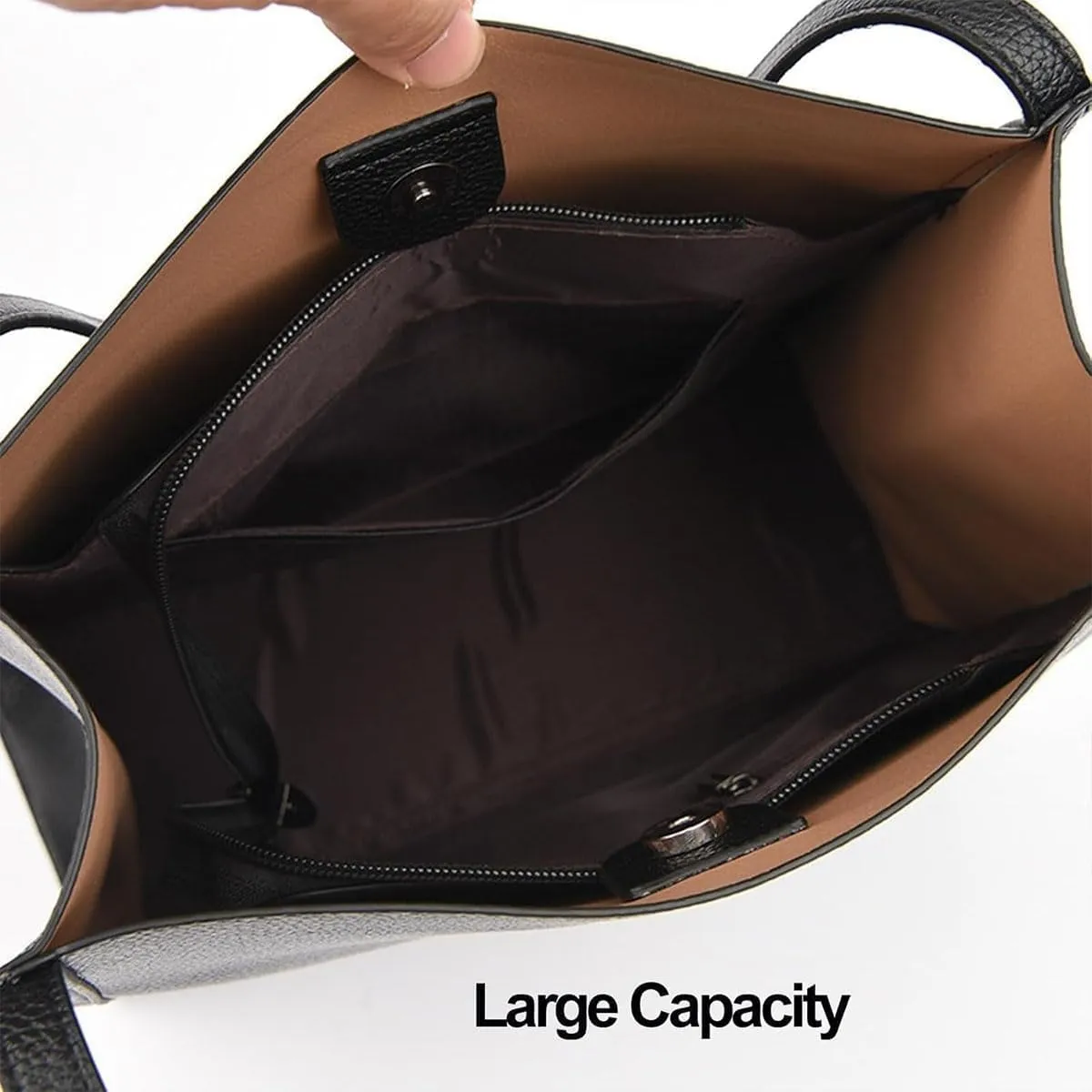 Leather Tote Bucket Bags Hobo Shoulder Bags Purse and Handbags for Women Trendy