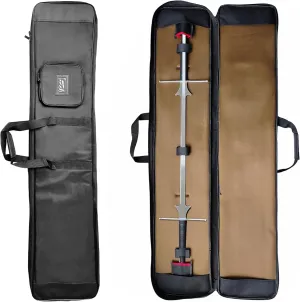 LEONARK 56in Hema Bag for 2 Swords - Fencing Long Sword Two-handle Feder Sword Padded Storage Bag - Portable Single-shoulder Backpack