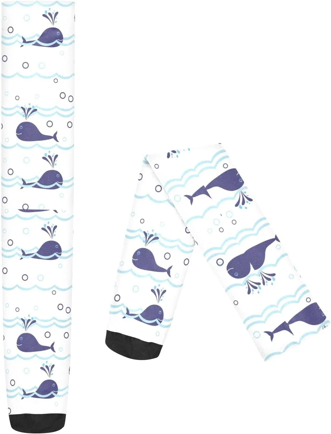 Long High Knee Stock Casual Athletic Stockings Soft Breathable Socks for Women Running Cycling Hiking