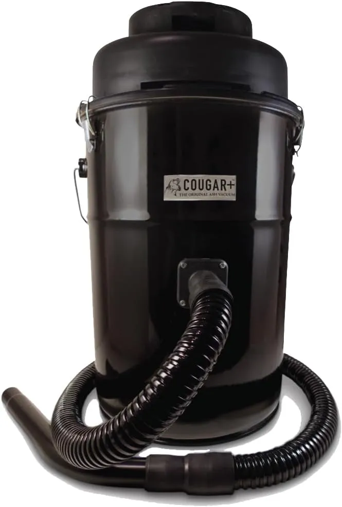 Loveless Ash Vacuum Cougar  for pellet stoves-Made in the USA. Fireplace vacuum, pellet stove vacuum cleaner for hot ash