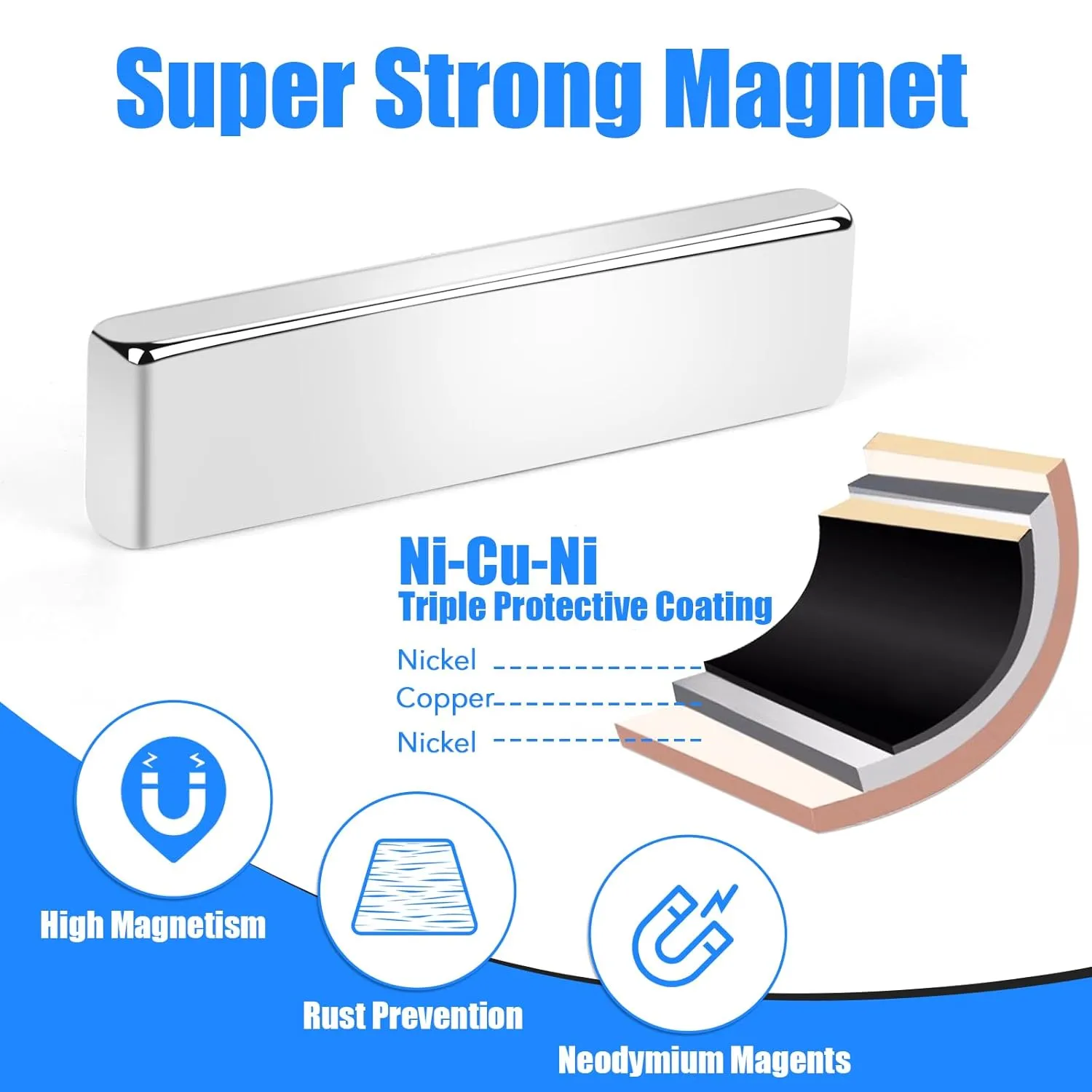 LOVIMAG 198Pcs Super Strong Small Magnets, Rare Earth Neodymium Magnets for Crafts, Refrigerator, Whiteboard, Classroom, Office, Kitchen