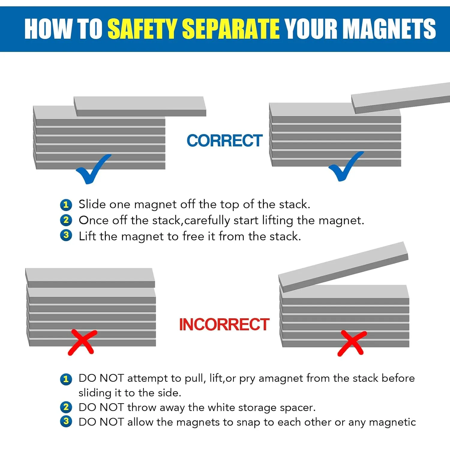 LOVIMAG 198Pcs Super Strong Small Magnets, Rare Earth Neodymium Magnets for Crafts, Refrigerator, Whiteboard, Classroom, Office, Kitchen
