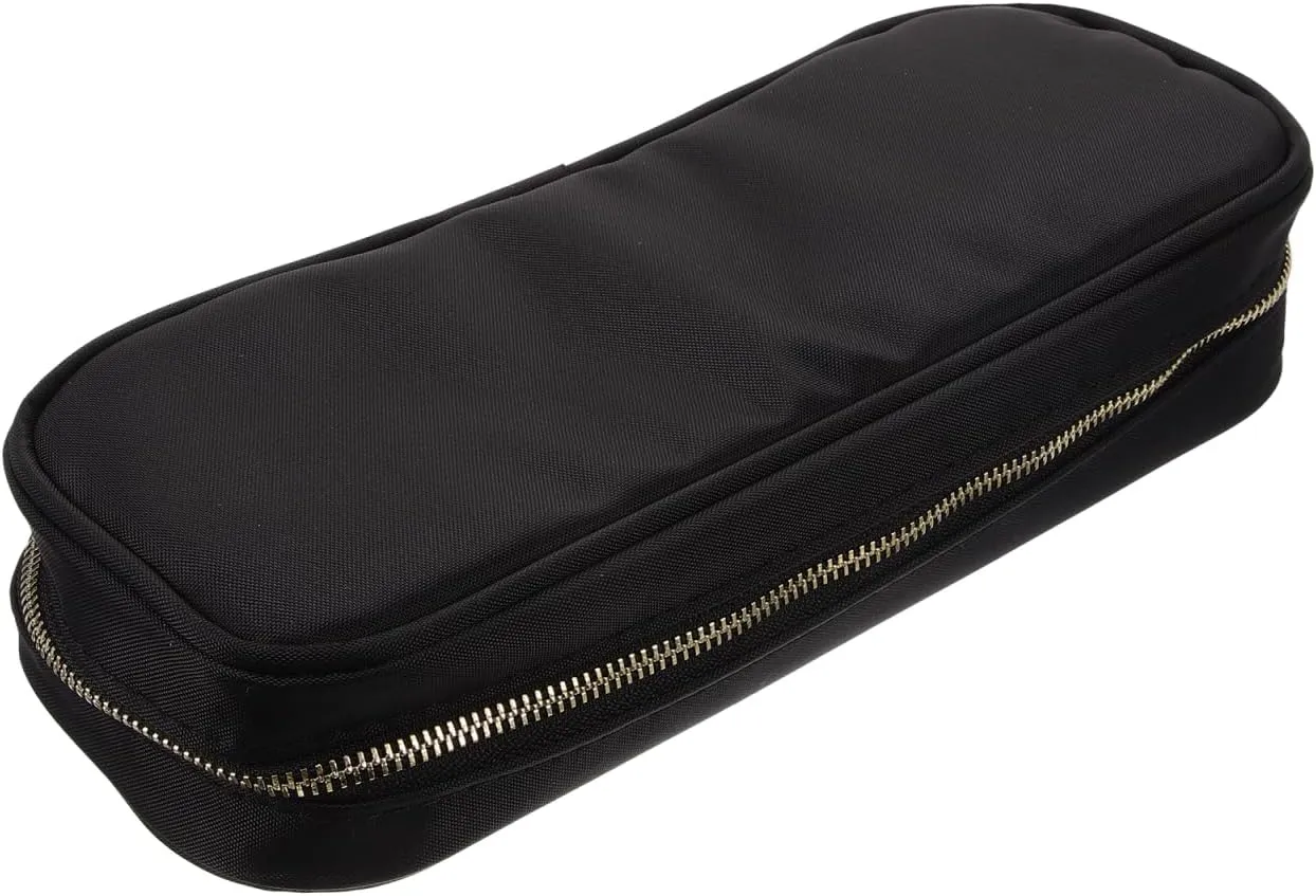 Makeup Brush Bag Organizer: Cloth Zipper Pouch for Brushes & Small Items, Easy to Clean, Compact Travel-Friendly Design for Home, Travel, and Professional Use