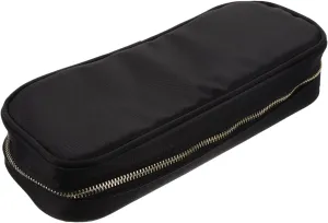 Makeup Brush Bag Organizer: Cloth Zipper Pouch for Brushes & Small Items, Easy to Clean, Compact Travel-Friendly Design for Home, Travel, and Professional Use