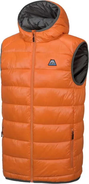 Mapamyumco Men’s Lightweight Puffer Vest with Hood, Water-Resistant Sleeveless Jacket for Hiking Ski