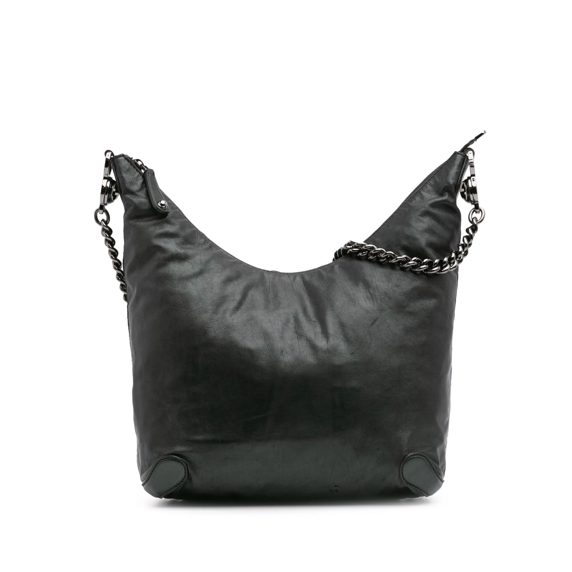Medium Leather Galaxy Chain Hobo