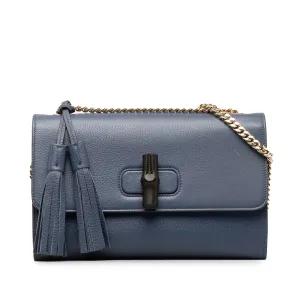 Medium Miss Bamboo Leather Crossbody