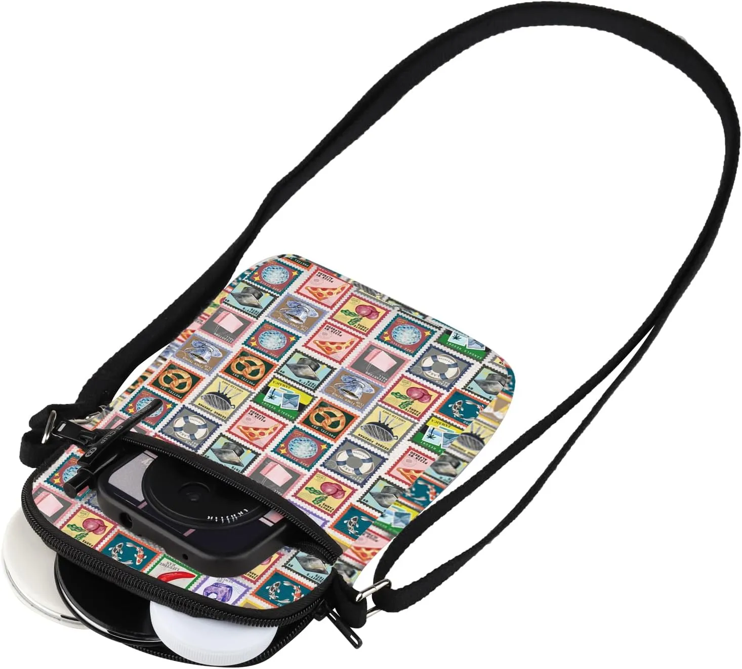 MEIKIUP Funny Crossbody Bag Office Fans Gift TV Show Merchandise Shoulder Bag Theme Bags