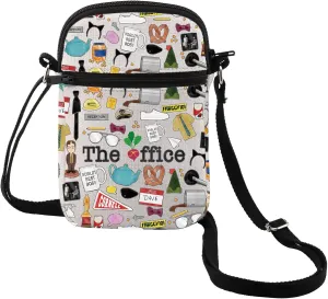 MEIKIUP Funny Crossbody Bag Office Fans Gift TV Show Merchandise Shoulder Bag Theme Bags