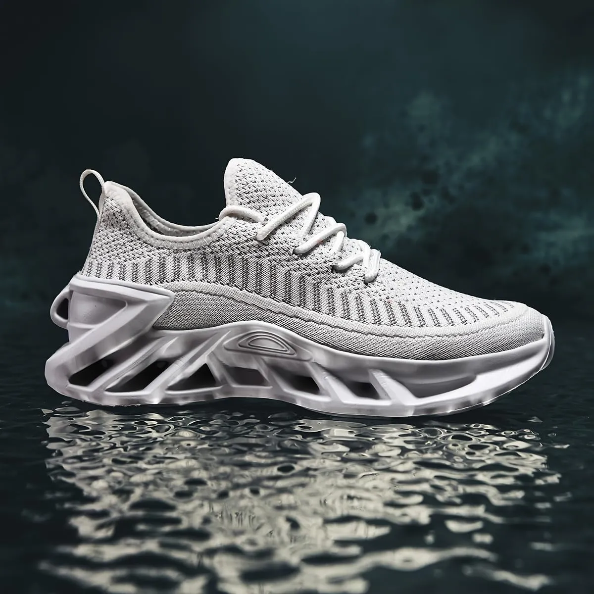 Men's and Women's Breathable mesh Running Shoes, Lightweight mesh Sports Shoes, Anti Slip Fitness and Leisure Walking Shoes