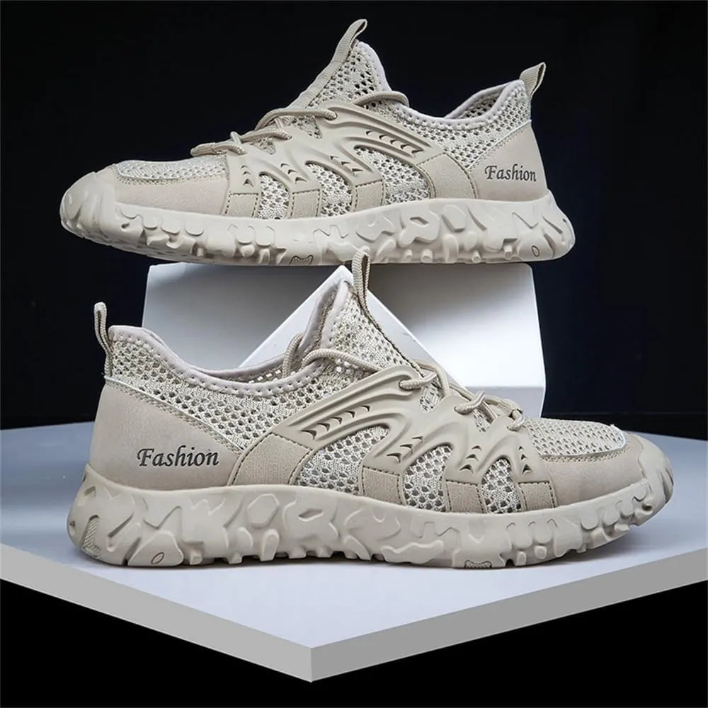 Mens Breathable Mesh Walking Shoes Cushioning Soft Bottom Casual Shoes Fashion Sneakers for Men