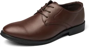 Men's Formal Modern Oxford Dress Shoes Business Wedding Work Lace Up Derby Shoes