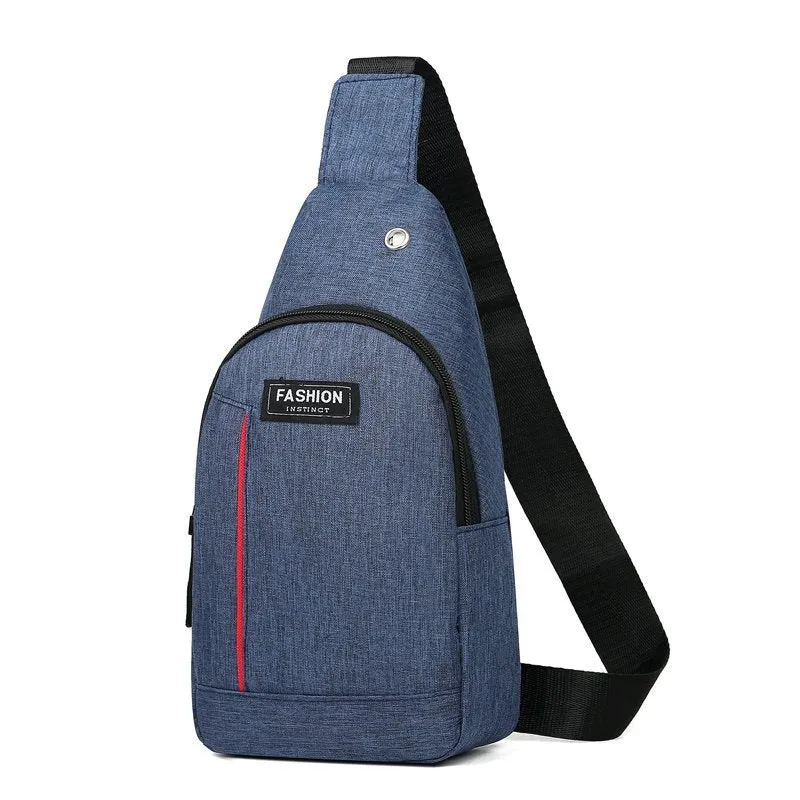 Men's Leisure Oxford Cloth Cross Body Tide Men's Chest Bags