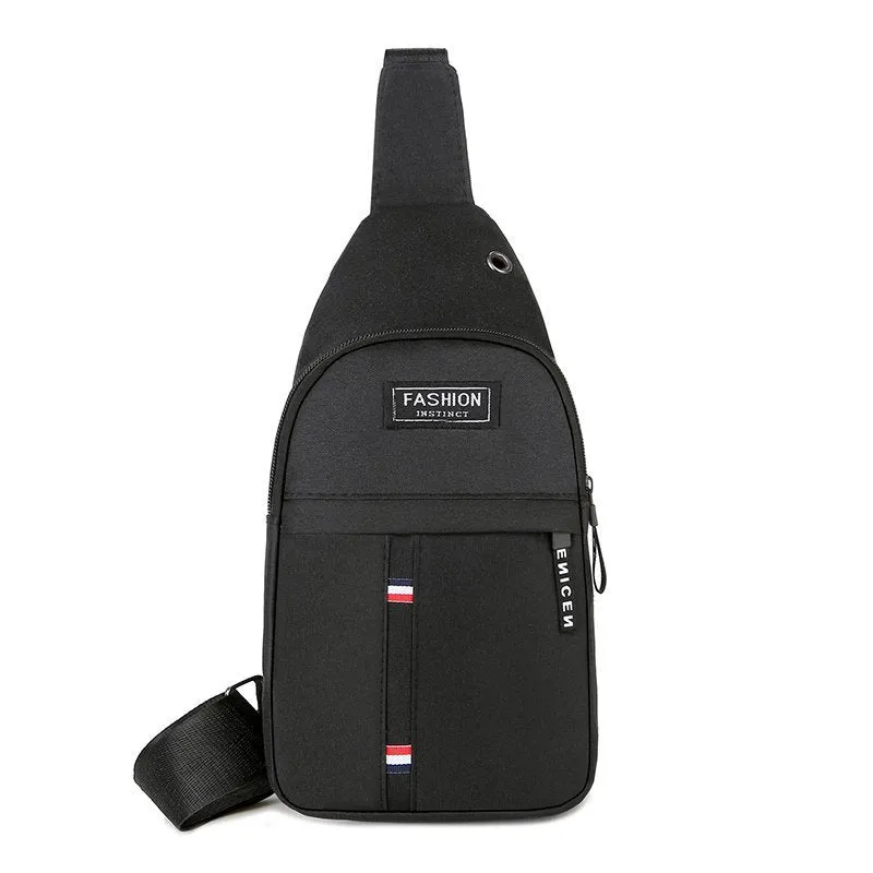 Men's Leisure Oxford Cloth Cross Body Tide Men's Chest Bags