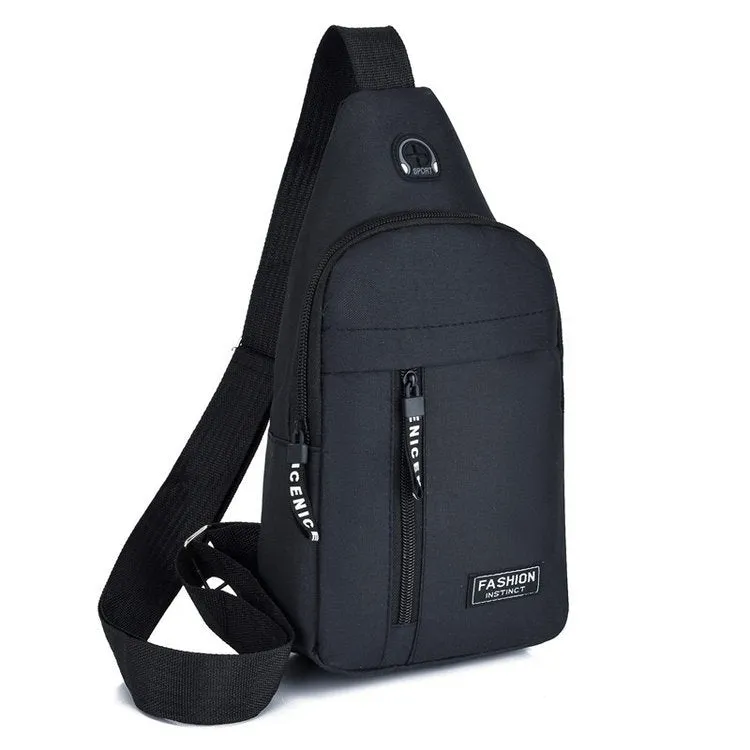 Men's Leisure Oxford Cloth Cross Body Tide Men's Chest Bags