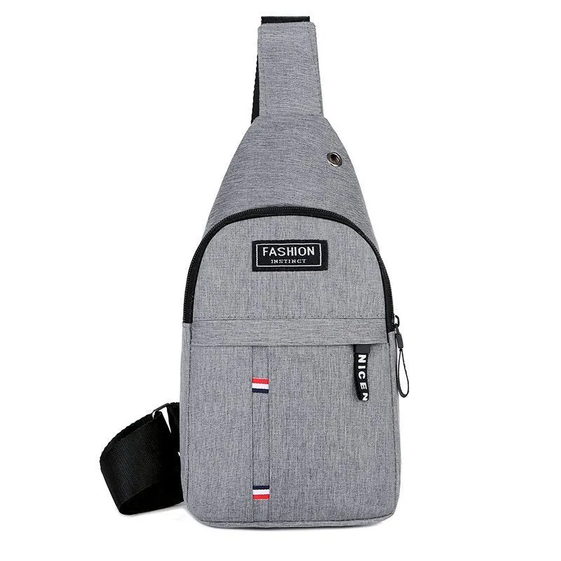 Men's Leisure Oxford Cloth Cross Body Tide Men's Chest Bags