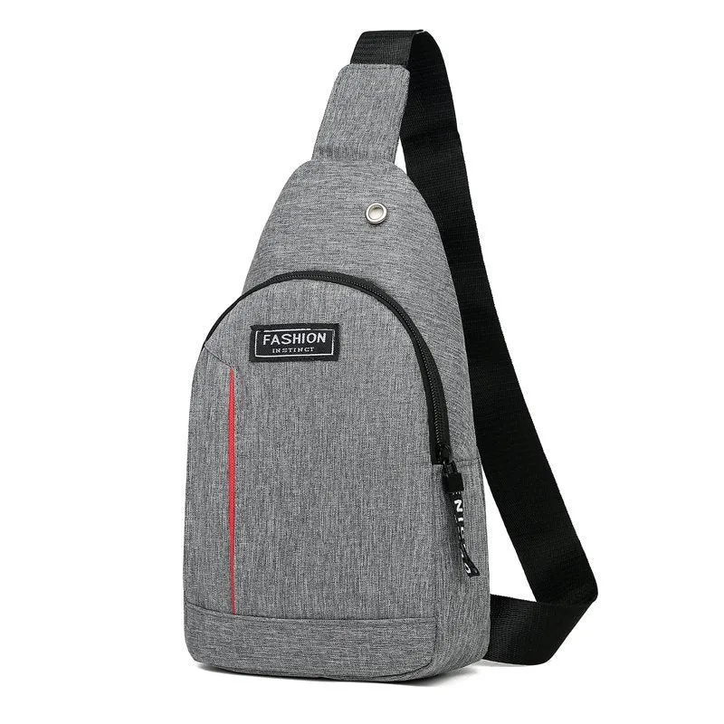 Men's Leisure Oxford Cloth Cross Body Tide Men's Chest Bags