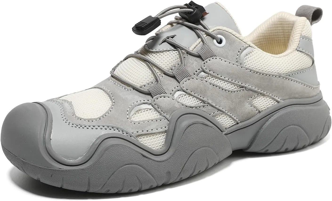 Men's Low Top Waterproof Hiking Shoes Trekking Trails Outdoor Non Slip Comfortable Sneakers