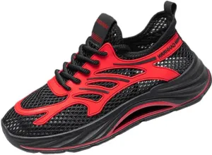 Men's Summer Casual and Comfortable Low-top Sports Shoes, Breathable mesh, Anti-Slip and wear-Resistant, for Daily Outdoor Sports