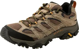 Merrell Mens Moab 3 GTX Leather Textile Walnut Shoes 9.5 US
