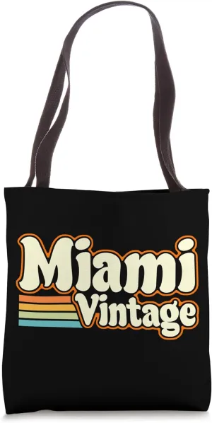 Miami Vintage Tote Bag
