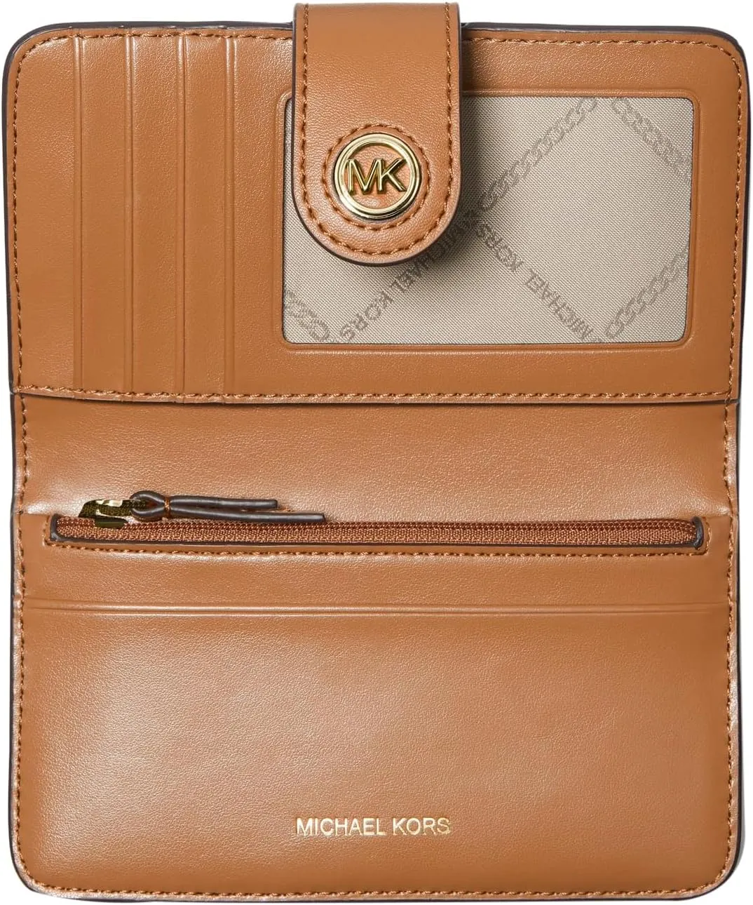 Michael Kors MK Charm Medium Tab Pocket Bifold