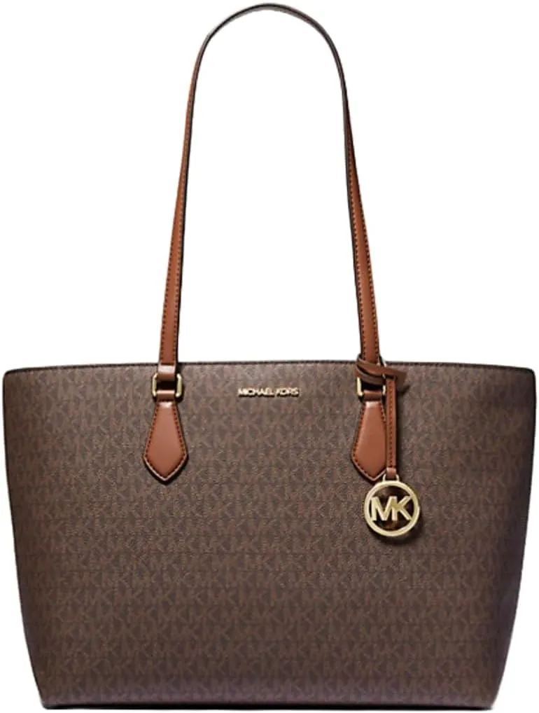 Michael Michael Kors Sheila Large Signature Logo Tote Bag