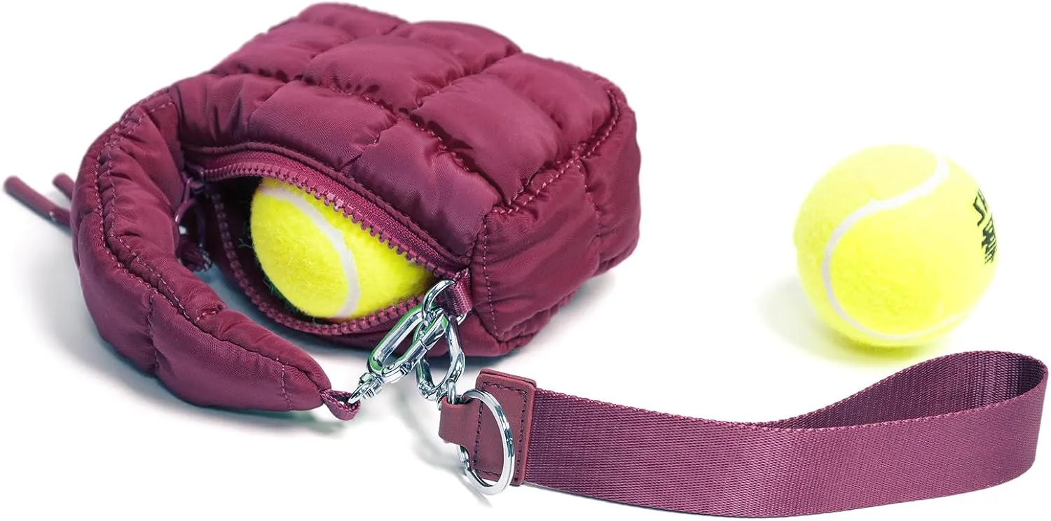 Mini Quilted Wristlet Bag for Women, Puffer Handbags,Evening Bags,Charm Lipstick Bag,Cute bag Charm for Gift