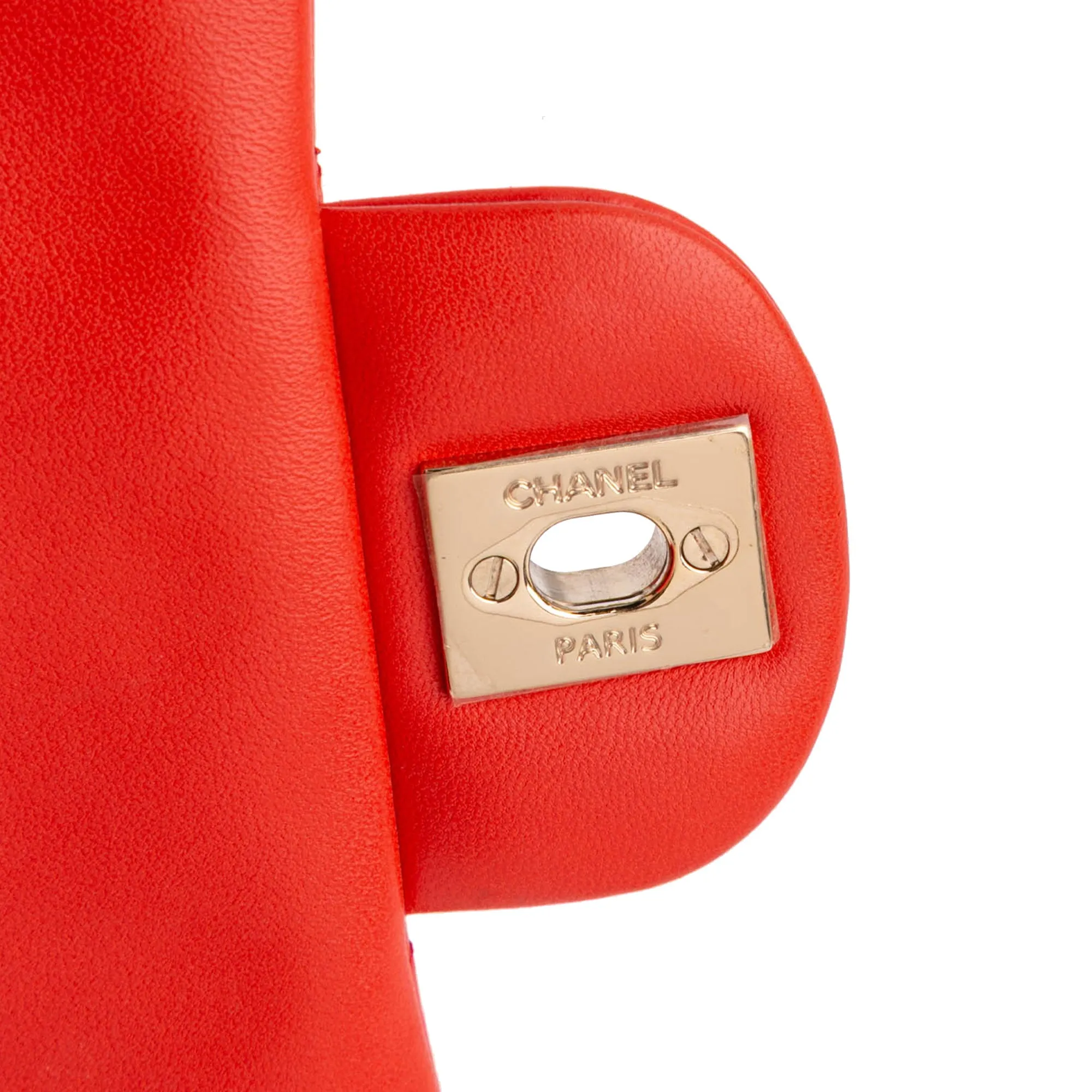 Mini Square Classic Lambskin Single Flap