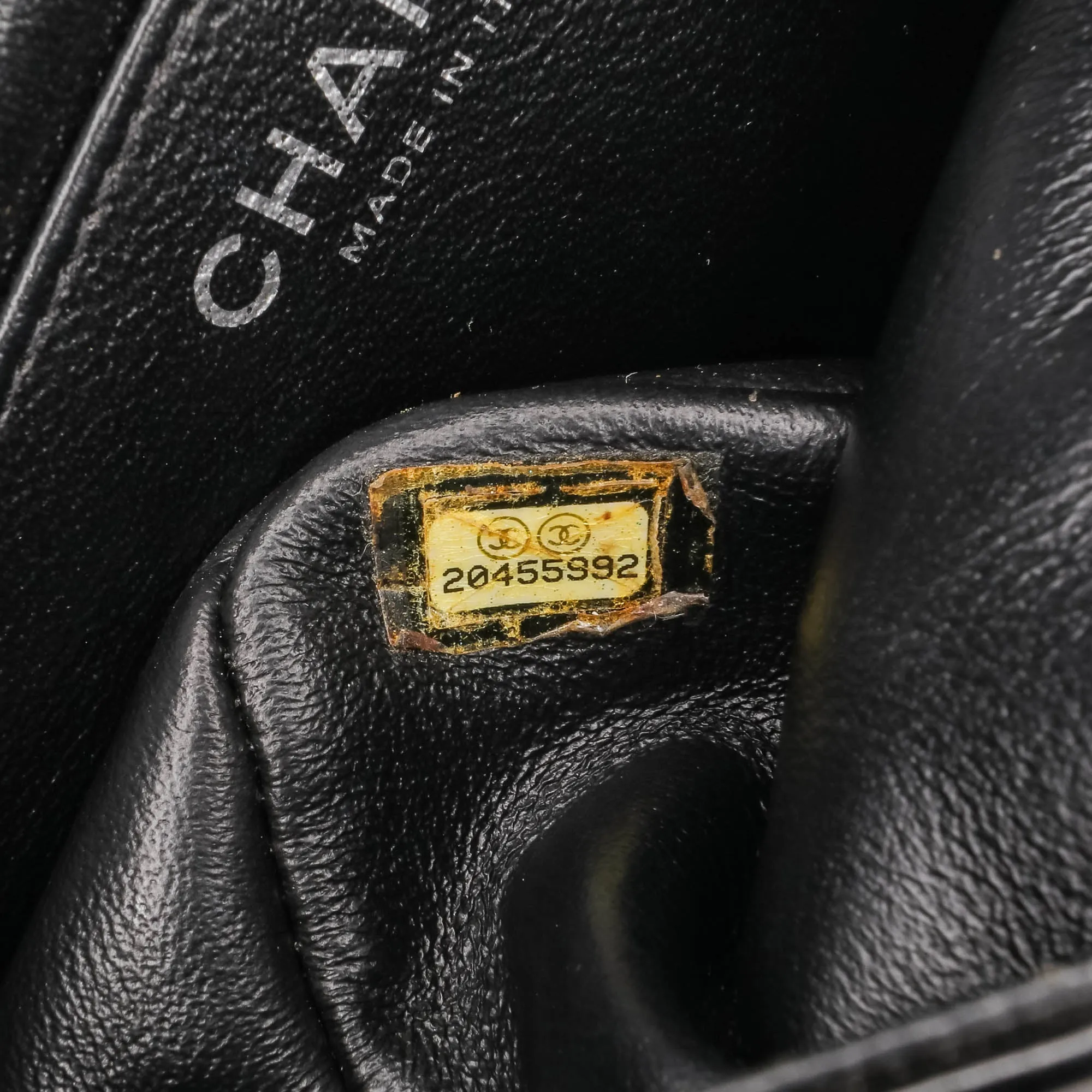 Mini Square Classic Patent Single Flap