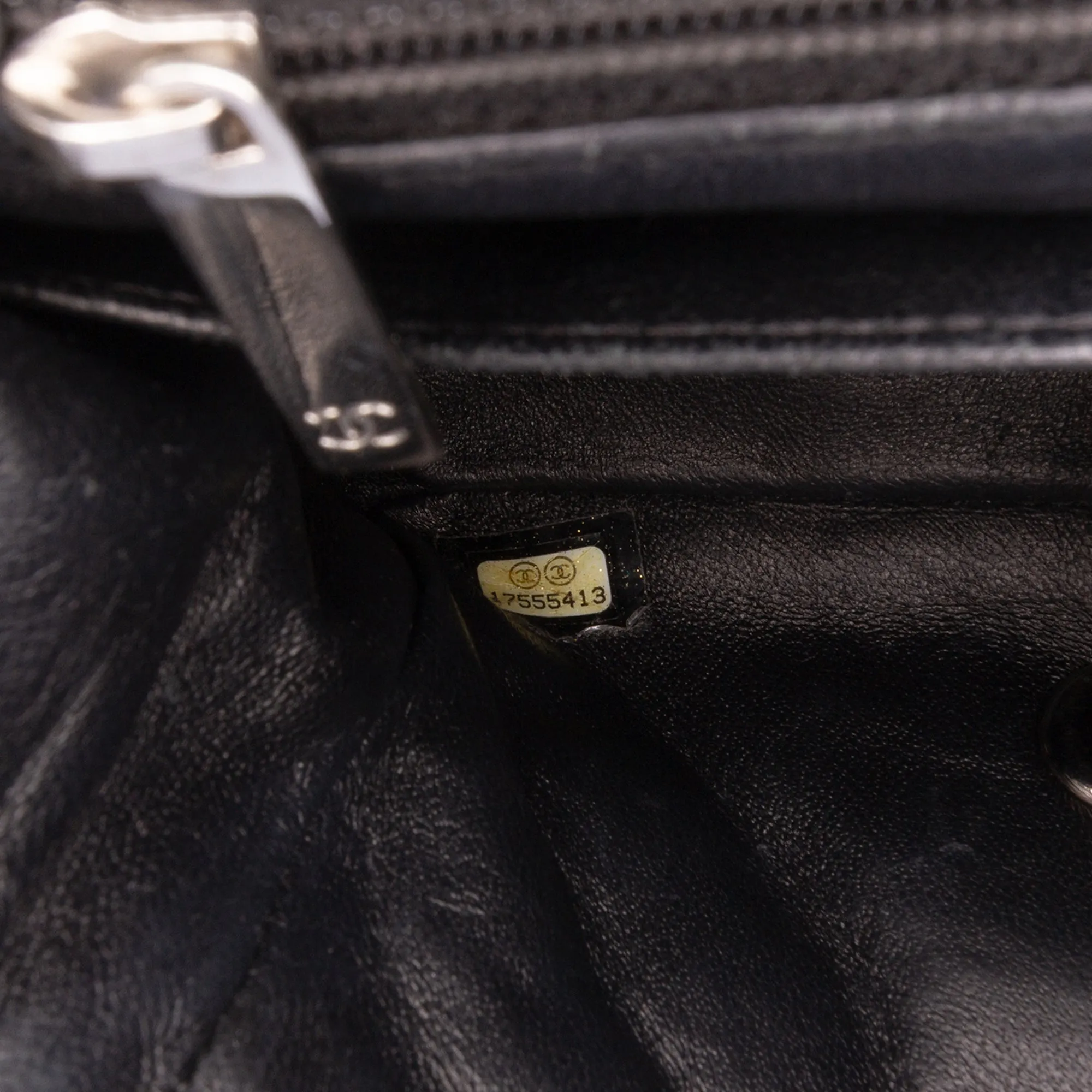 Mini Square Classic Patent Single Flap