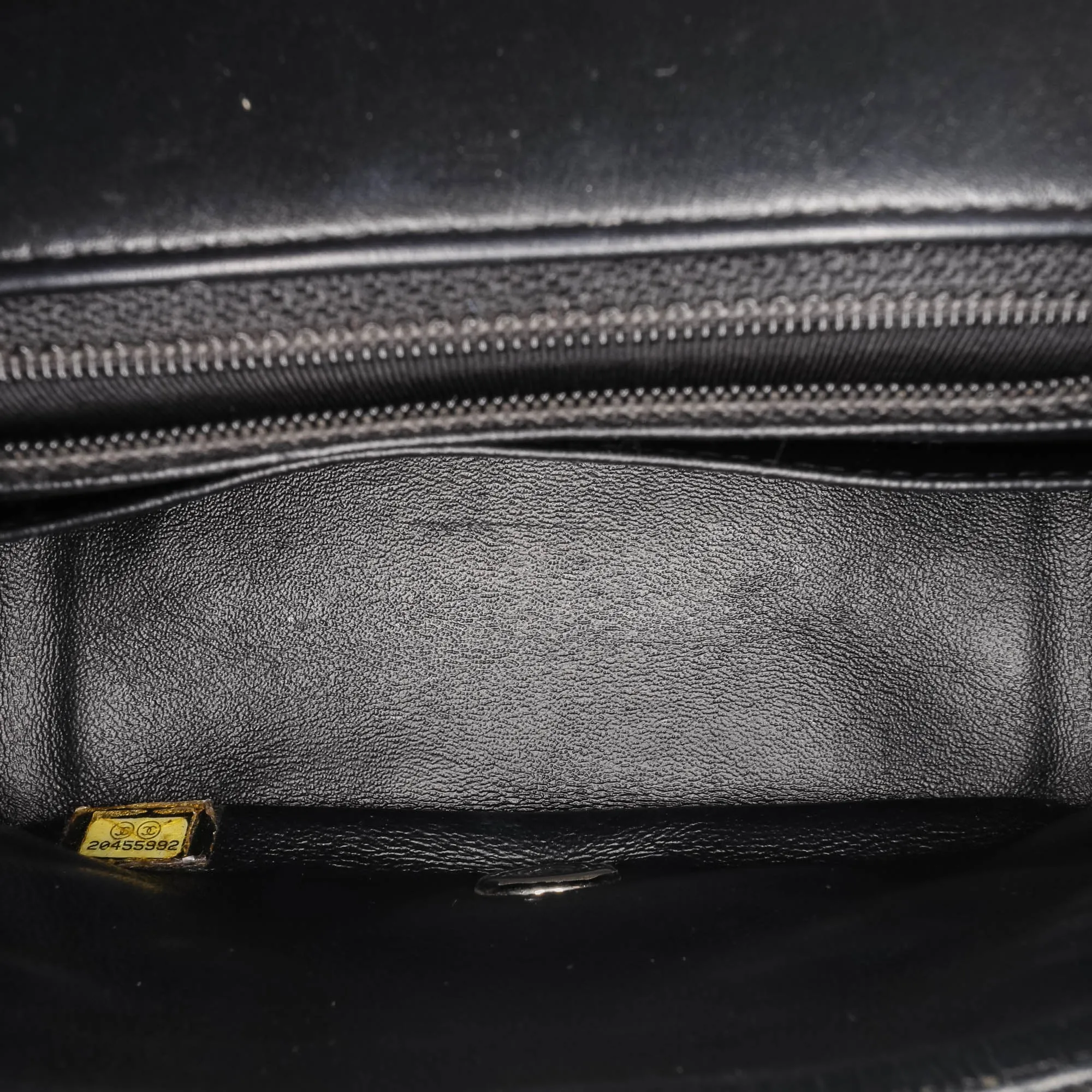 Mini Square Classic Patent Single Flap