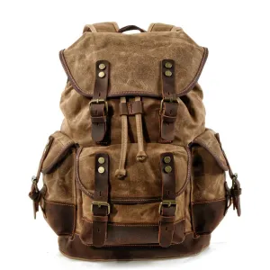 Model 13 MUCHUAN Leather Backpack