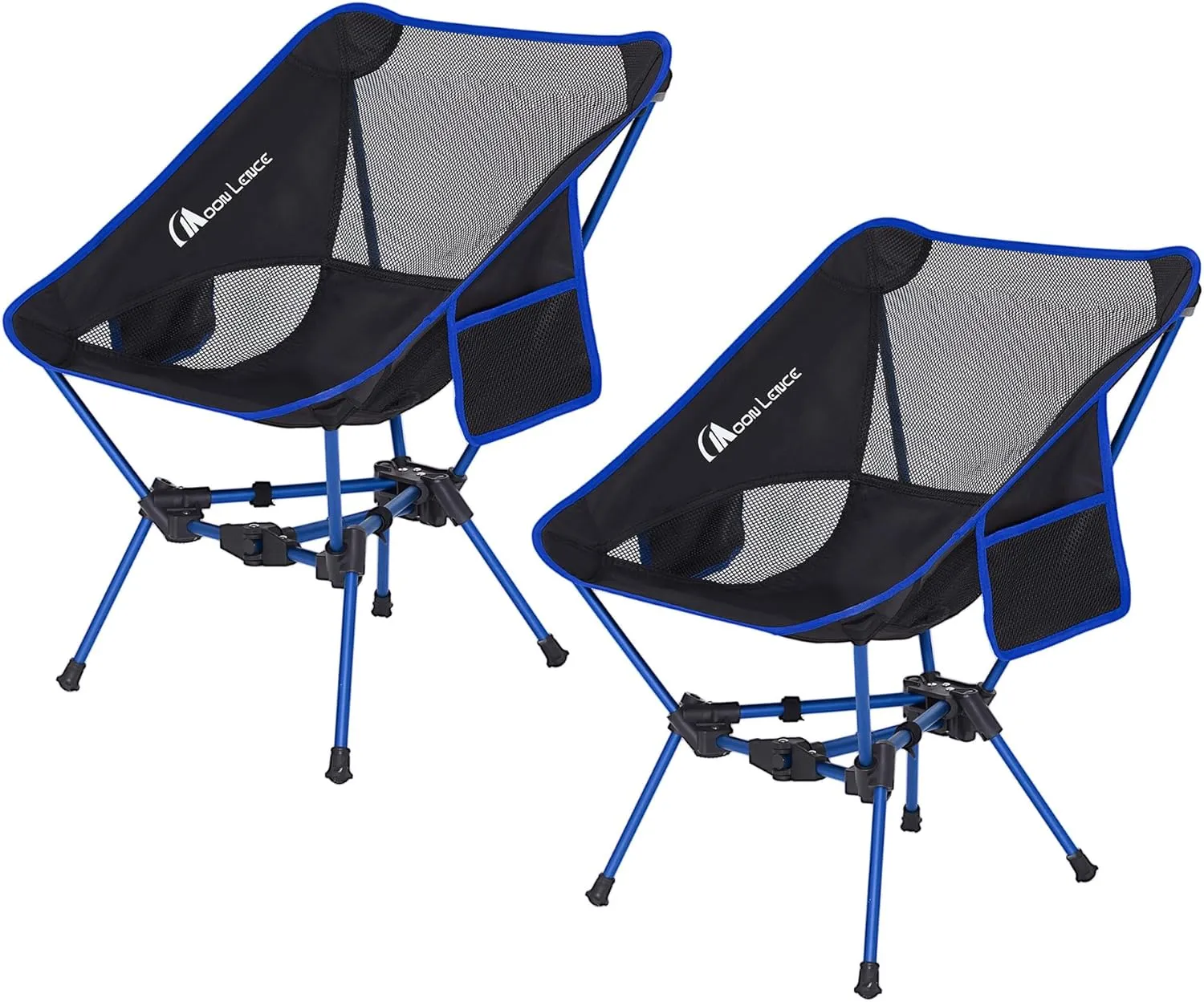 MOON LENCE Portable Camping Chair Backpacking Chair - The 4th Generation Ultralight Folding Chair - Compact, Lightweight Foldable Chairs for Hiking Mountaineering, Beach