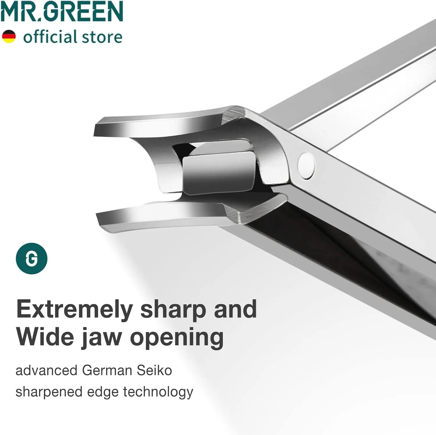 MR.GREEN Collapsible Nail Clippers Small and Thin Portable Travel Nail Scissors Cutter Stainless Steel Manicure Tools with Nail Files (Brown Leather Case  Iron Box) Multicoloured