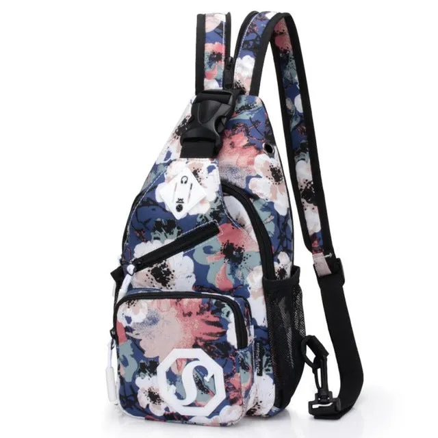 Multi-functional Chest Zipper Bag