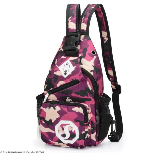 Multi-functional Chest Zipper Bag