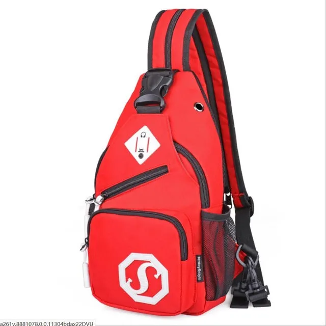 Multi-functional Chest Zipper Bag