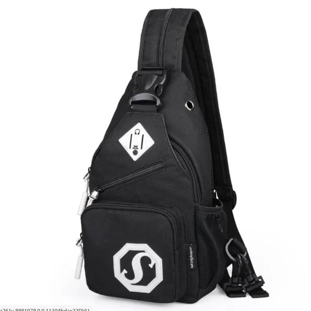 Multi-functional Chest Zipper Bag