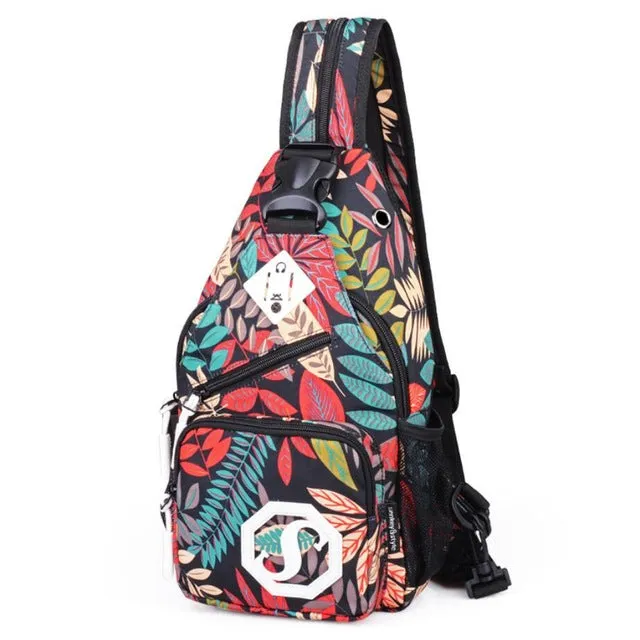 Multi-functional Chest Zipper Bag