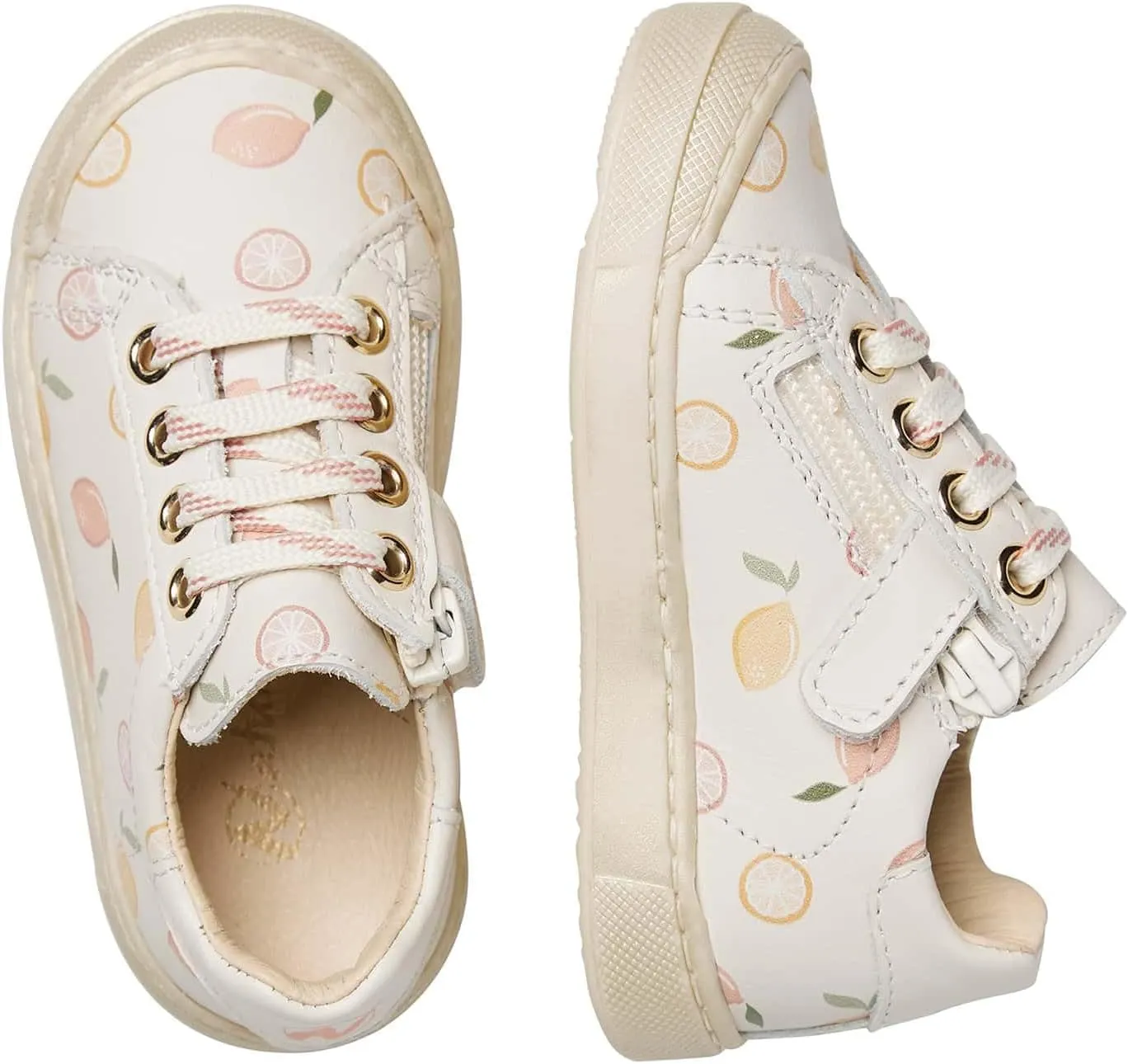 Naturino Eindhoven Leather Zip Sneakers