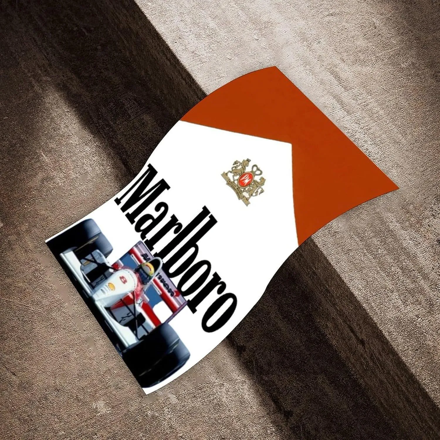 NBHYK Marlboro F1 Posters Formula 1 Poster For Walls Racing Car Wall Art For Home Decor Office Decor Unframe-style 20x30inch(50x75cm)